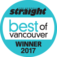 Georgia Strait Best of Vancouver Winner 2017