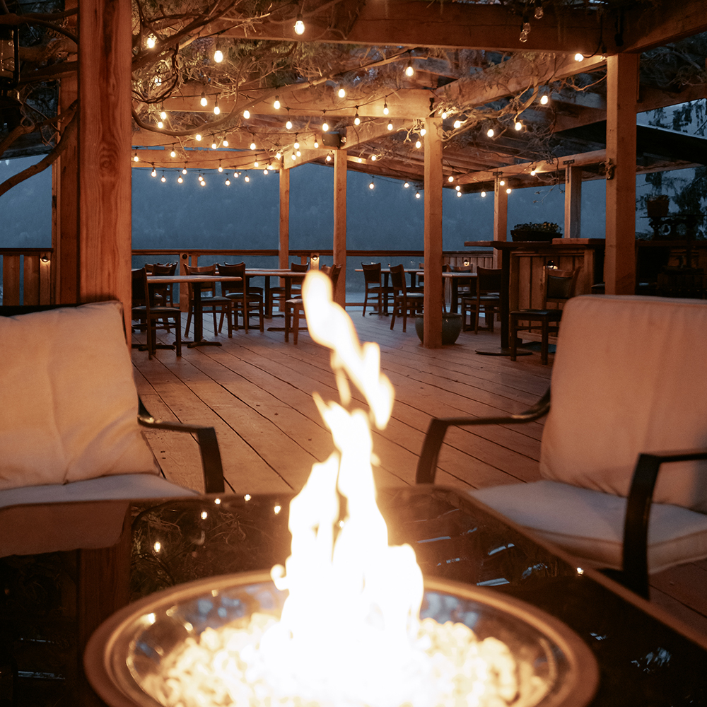 Access to exclusive lodge spaces