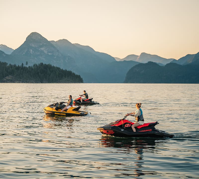 Awesome Adventure Package - jet skiing on Jervis Inlet and Hotham Sound