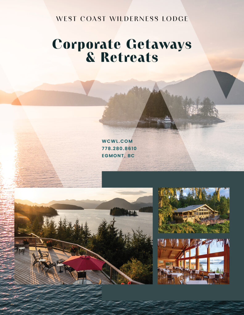 Corporate Getaways and Retreats brochure cover